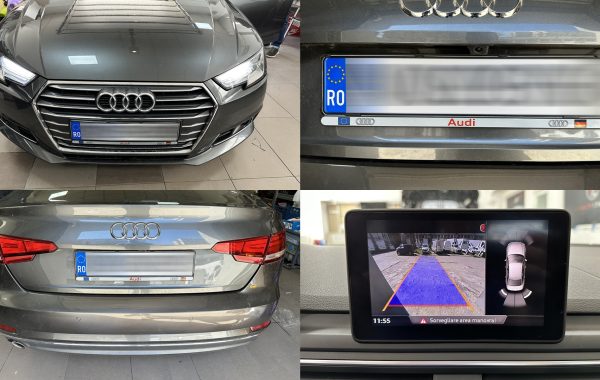Montare Instalare Camera Spate Originala Marsarier OEM Audi A4 B9