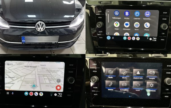 Instalare Activare Unitate Multimedia MIB2 App Connect Apple Carplay Android Auto VW Golf 7 VII