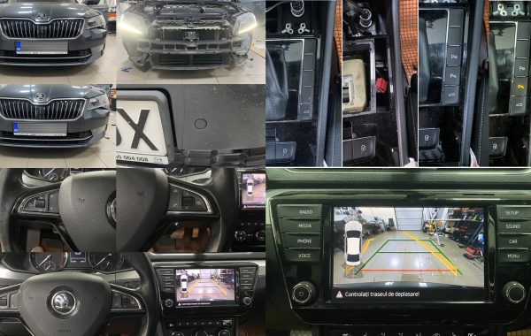 Instalare Senzori Parcare Fata Camera Marsarier Comenzi Volan Skoda Superb 3 III