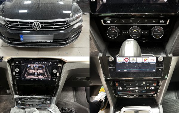 Instalare Panou Clima Digital Clima Digitala Touch VW Passat B8