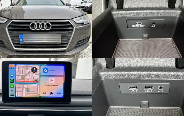Montare Apple Carplay Android Auto Port USB Cu 2 Sloturi Original