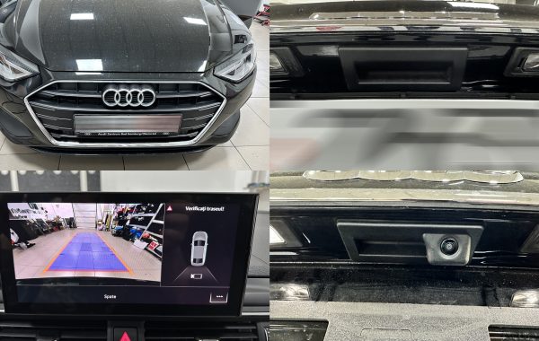 Montare Montaj Camera Spate Marsarier OEM Originala Audi A4 B9