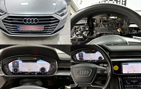 Instalare Montaj Ceasuri Digitale Virtual  Cockpit AID Bord Digital Audi A8 4N 2020