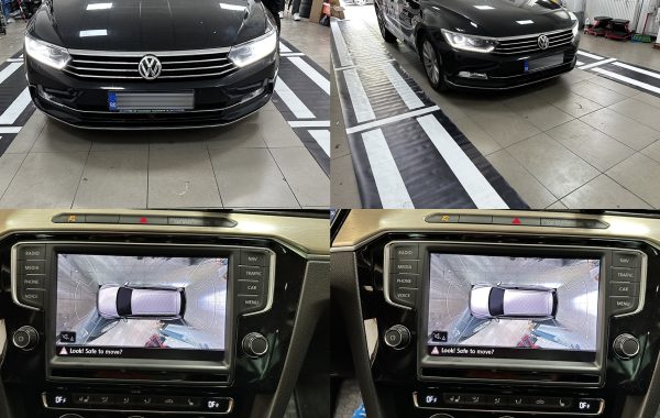 Calibrare Sistem Camere 360 Area View VW Passat B8
