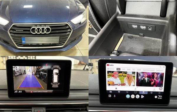 Instalare Montaj Camera Spate Marsarier Port USB Android Auto Apple Carplay Audi A4 B9
