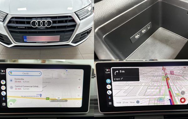 Instalare Montaj Port USB 2 Sloturi Activare Android Auto Apple Carplay Audi Q5 FY