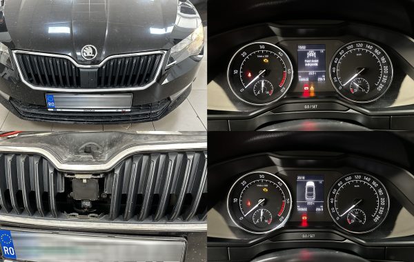 Calibrare Modul Radar ACC Eroare Front Assist Indisponibil Skoda Superb 3 III