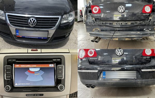 Instalare Montaj Senzori Parcare Spate Originali VW Passat B6