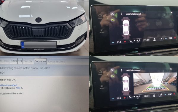 Codare Calibrare Parametrizare Camera Spate Marsarier OEM Skoda Octavia 4 IV
