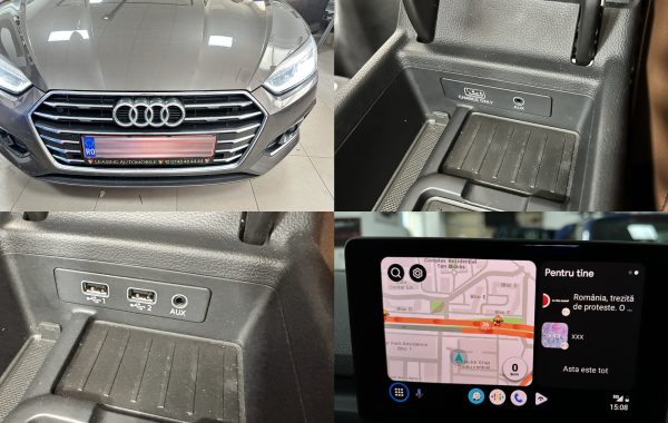 Activare Apple Carplay Android Auto Port USB Audi A5 F5