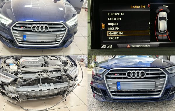 Montaj Instalare Senzori Parcare Fata Spate Originali Audi A3 S3 8V