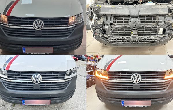 Instalare Montare Faruri Full LED Originale VW T6.1 2022