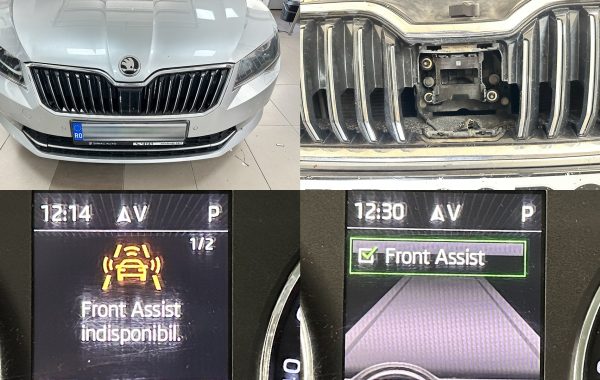 Calibrare Radar Modul ACC Eroare Front Assist Indisponibil Skoda Superb 3 III