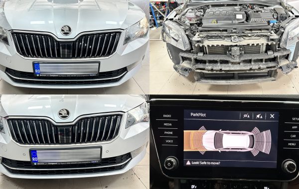 Instalare Codare Activare Senzori Parcare Fata Park Pilot Skoda Superb 3 III