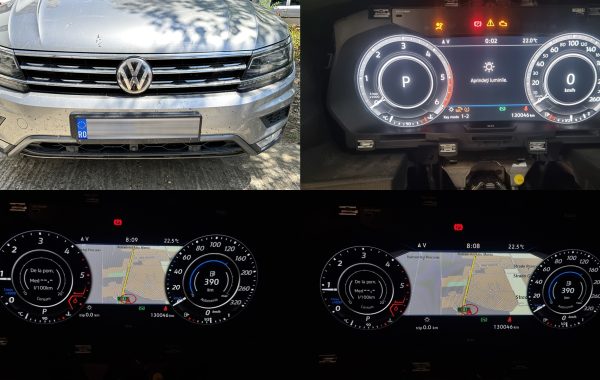 Instalare Codare Ceasuri Digitale Bord Digital Plasma VW Tiguan 2 AD1