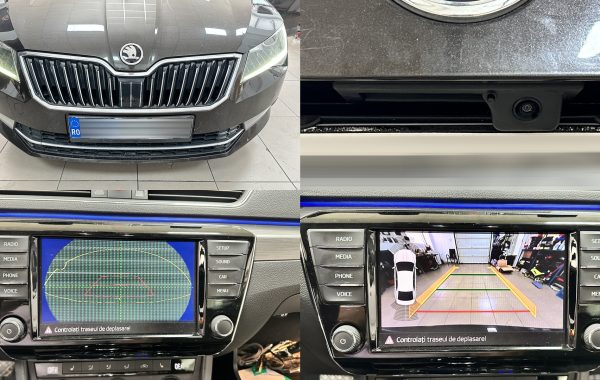 Instalare Codare Montaj Camera Spate Video Marsarier OEM Skoda Superb 3 III
