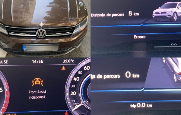 Reparatie Ceasuri Digitale Remediere Problema Eroare: Tablou de bord. Atelier! Front Assist indisponibil. VW Tiguan