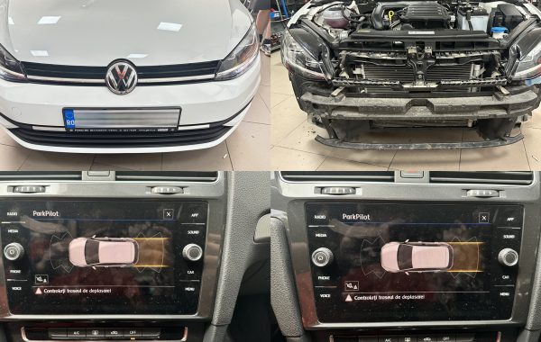 Montaj Instalare Senzori Parcare Fata Spate Originali VW Golf 7 VII 2018