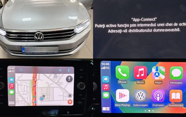 Activare APP Connect Apple Carplay Android Auto VW Passat B8