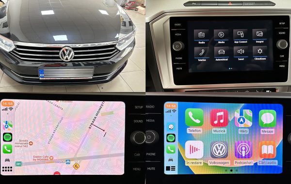 Instalare Component Protection MIB 2 APP Connect Apple Carplay Android Auto VW Passat B8