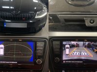 Instalare Montare Calibrare Camera Spate Video Marsarier Skoda Octavia 3 RS VRS III