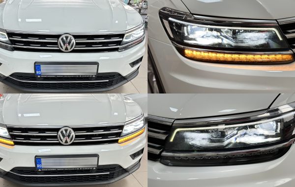 Instalare Faruri Full LED Matrix Originale VW Tiguan 2 AD1