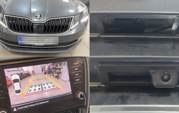 Instalare Montare Calibrare Camera Spate Video Marsarier Skoda Octavia 3