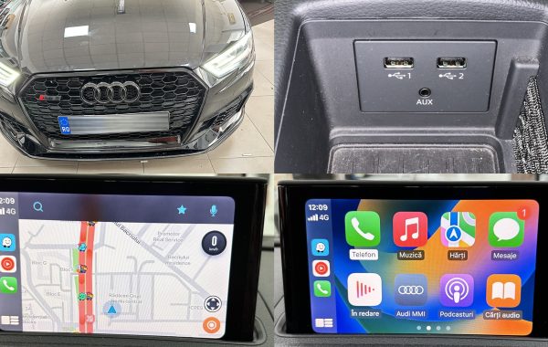 Instalare Montaj Port USB 2 Sloturi Activare Android Auto Apple Carplay Audi A3 RS3 8V
