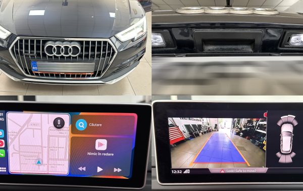 Instalare Camera Spate Marsarier OEM Activare Apple Carplay Android Auto Audi A4 B9