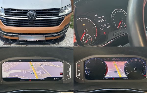 Instalare Codare Ceasuri Digitale Bord Digital Plasma VW Transporter Multivan Caravelle T6