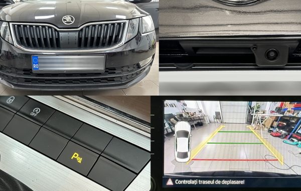 Instalare Montare Senzori Parcare Fata Originali Camera Spate Marsarier Highline Skoda Octavia 3 Facelift