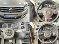 Instalare Volan Piele Perforata Cusatura Rosie Sport VW Golf 7 TCR Pe VW Tiguan