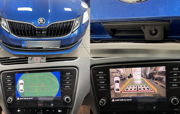 Instalare Camera Originala Skoda Octavia 3 RS VRS 2015 2016 2017 2018 2019 2020