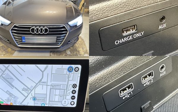 Instalare Port USB Activare Android Auto Apple Carplay Audi Smartphone Audi A4 B9