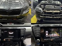 Skoda Superb 3 2016 Instalare Camera Spate Senzori Parcare Fata Originali Bucuresti