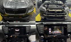 Skoda Superb 3 2016 Instalare Camera Spate Senzori Parcare Fata Originali Bucuresti